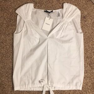 *Brand New* Theory 100% Cotton White Top